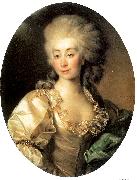 Levitsky, Dmitry Portrait of Duchess Ursula Mniszek France oil painting reproduction